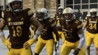 College Football 25 Dynasty  Wyoming Cowboys  Week 2  RUN THE BALL  PS5 [upl. by Jacobina]