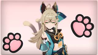 ❤️ Genshin Impact MMD❤️ Eu Sento Gabu ❤️ Kirara ❤️ [upl. by Aitekram455]