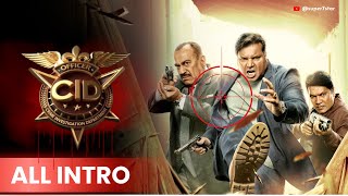 CID all intro  Part 2 full HD  CID season 2 official promo 🔥🔥 [upl. by Chandal]