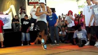 Freestyle Session Rock the Bells 2010 NYC BBoy Phantom [upl. by Aicnorev]