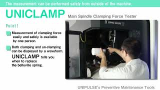 UNIPULSE UNICLAMP Clamping Force Tester [upl. by Garvey]