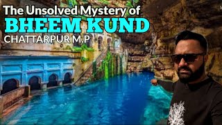 Bhimkund  Geographical Wonder Bhim Kund Chattarpur Jata Shankar MahadevChattarpur Tourist Places [upl. by Yenettirb]