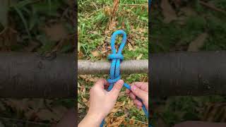 Quickrelease hitch knot It Works usefulknot knot [upl. by Ttam]