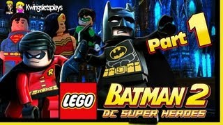 Lego Batman 2  Walkthrough Wii U Part 1 Theatre Encore [upl. by Fulvi872]