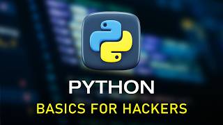 Python Basics For HACKERS [upl. by Branen]