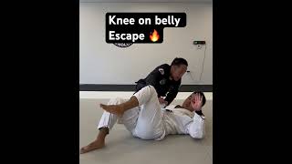 BJJ knee on belly escapes [upl. by Aviva]