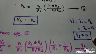 Differential Amplifier  Output Equation  LIC  Tamil [upl. by Emie]