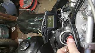 Xt660x starting issue immobiliser [upl. by Davis633]