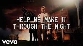 Tyler Childers  Help Me Make It Through the Night Lyric Video [upl. by Ertnom]