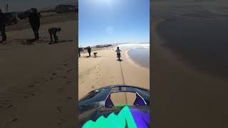 Pismo Beach cruising on the Razor mx650  Kr5v with 428 chain [upl. by Friedrick]