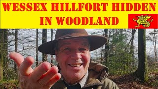 WESSEX HILLFORT HIDDEN IN WOODLAND history [upl. by Anawyt]