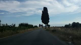 Driving from Grottaglie to Talsano Puglia  Italy [upl. by Trebmer]