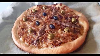 Pissaladière quot Pizza aux oignons du sud quot short shortvideo shorts shortrecipe [upl. by Gnilhsa]