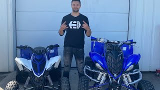 YAMAHA 700 RAPTOR ET 90 RAPTOR  ENTRETIEN ET ESSAI [upl. by Oswin]