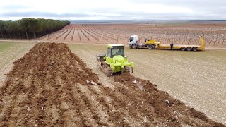 Preparación de terreno para viñedo en Ribera del Duero [upl. by Ritch]