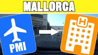 Majorca airport to your hotel Taxi bus shuttle or rental car [upl. by Alegnad]