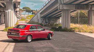 ALFA ROMEO 75 DRIFT  BBS WHEELS 4K [upl. by Dorry]