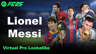 Lionel Messi  EA FC 25 Clubs look alike [upl. by Nevear]