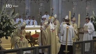 Messe dordination épiscopale de Mgr Loïc Lagadec nouvel évêque auxiliaire de Lyon [upl. by Ikik]