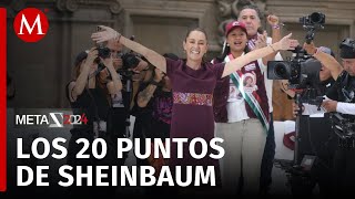 Estos son los 20 puntos que abordó Claudia Sheinbaum en su cierre de campaña [upl. by Sanger734]