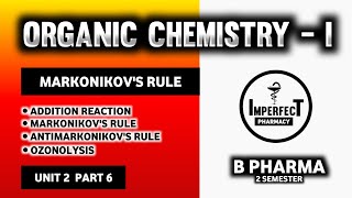 Markovnikovs And Antimarkovnikovs Rule  Ozonolysis  Electrophilic Addition Reactions Of Alkenes [upl. by Valene]