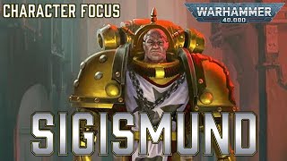 Sigismund The First and Best Black Templar  Warhammer 40k Lore [upl. by Ilyak]