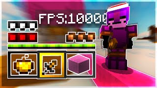 The Best 8x8 FPS Boost Texture pack For Bedwars 17  189 10000 FPS [upl. by Lovmilla]