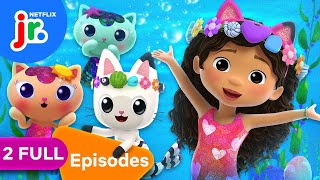 Mermaid Magic SUPER Episode 🐬✨ Gabbys Dollhouse Full Episodes  Netflix Jr [upl. by Rodama]