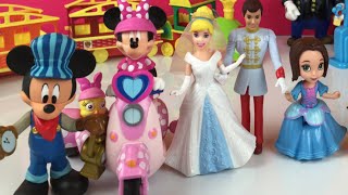 Disney Minnies Wind up Toy ❤❤❤ Mickey Mouse and Disney Princess plus Kinder Surprise Egg [upl. by Ernesta435]