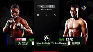 Greg quotThe Kyokushinnerdquot Maluma Vs Kelvin quotKing Shakaquot Chishimba MMA Fist Of Valor [upl. by Nirej902]