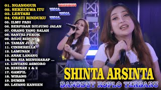 DANGDUT KOPLO TERBARU 2024  SHINTA ARSINTA FT ANEKA  NGANGGUR OBATI RINDUKU  FULL ALBUM TRENDING [upl. by Oca]