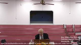 Fairview Baptist Church of Booneville MS Live Stream [upl. by Doralynne95]