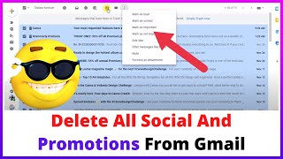 How to Delete All Social and Promotions Emails From Gmail [upl. by Aspa]