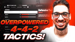 442 FORMATION amp CUSTOM TACTICS  FC 24 ULTIMATE TEAM [upl. by Alba]