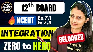 INTEGRATION Exercise Class 12 2024 NCERT By Neha Agrawal  Full Theory Qs from Basics [upl. by Rutan]