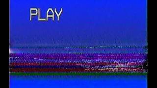 FREE VIDEO REAL VHS TRACKING GLITCH AND PLAY LOGO FOR EDITION PURPOSES [upl. by Joao]