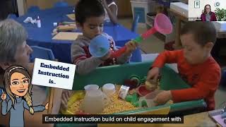 Embedded Instruction Inclusive Practices for the Early Childhood Classroom [upl. by Himelman]