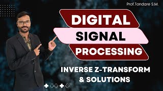 Inverse ZTransform  Inverse z transform using partial fraction method [upl. by Hashum]