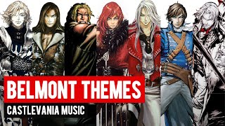 All the Belmonts Themes from Castlevanias Main Timeline [upl. by Metabel]