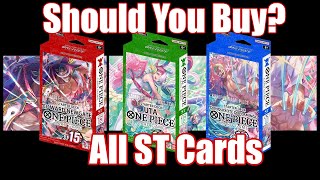 OP08 All ST15ST17 Reveals Are They Worth It Part 1  One Piece Card Game [upl. by Changaris]