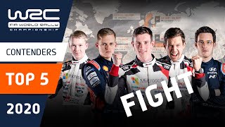 WRC 2020 The Top 5 Contenders  Battle on 👊 [upl. by Schnurr]