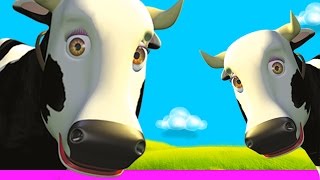 Cows Songs Mix  Kids Songs amp Nursery Rhymes [upl. by Trilley]