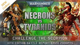 NEW CODEX Tyranids vs Necrons Warhammer 40K Battle Report 10th Edition 2000pts CTS120 [upl. by Iow381]