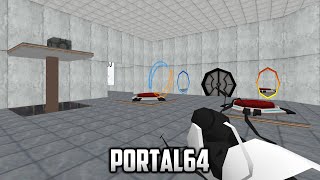 ⭐ Portal 64  A Demake of Portal for the Nintendo 64 [upl. by Bergeman835]