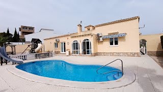 475000€ Los Balcones 5 bed 4 bath detached villa with large plot pool AC finished [upl. by Giverin713]