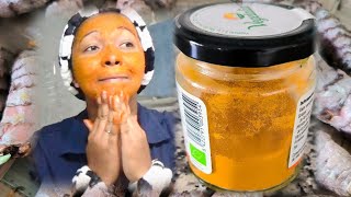 DIY Un gommage éclaircissant au curcuma Belsimple Natural [upl. by Nelg]