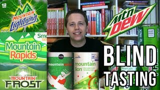 Mountain Dew and Store Brands Blind Tasting Soda Tasting 105 [upl. by Liuqa]