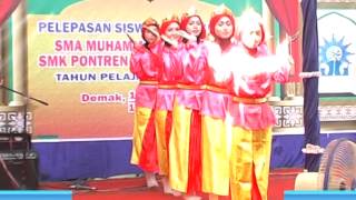 Tari melayu NIRMALA SMA MUHAMMADIYAH DEMAK  SMK PONTREN DEMAK [upl. by Yras317]