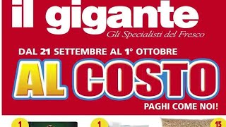 Volantino🗞IL GIGANTE dal 21 SETTEMBRE al 1 OTTOBRE 2023 [upl. by Enilekcaj]