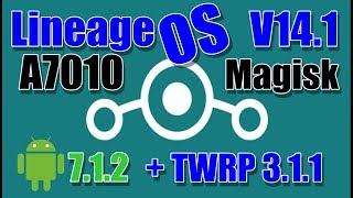 ROM LineageOS 141 Unofficial OMS Androd 712  Magisk A7010 K4 Note [upl. by Uon]